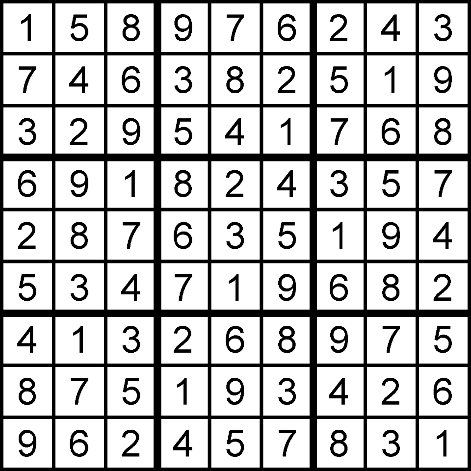 7-27-15 Sudoku Solution