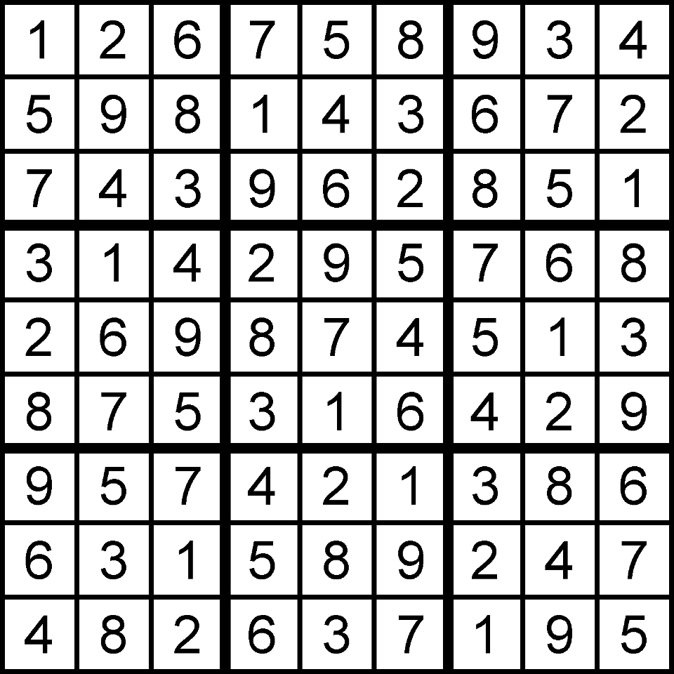 2-22-16 Sudoku Solution