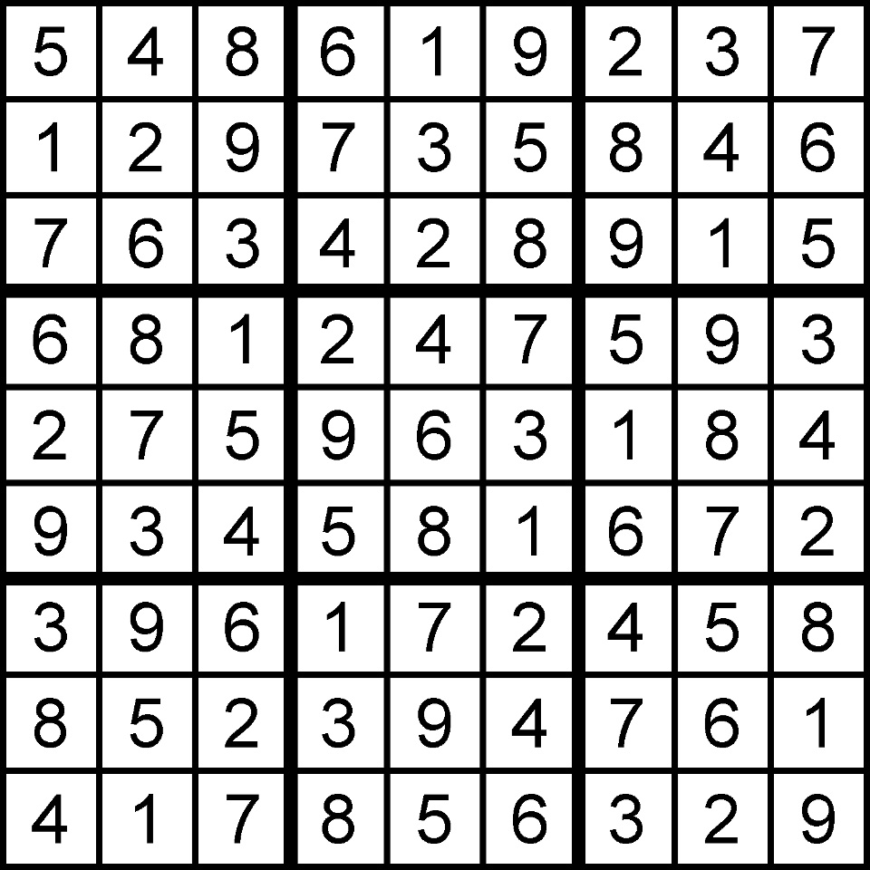 3-21-16 Sudoku Solution