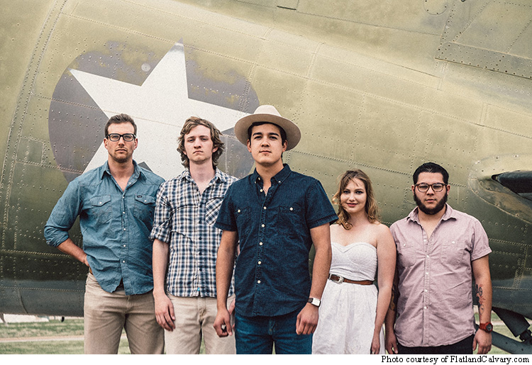 Flatland Calvary is a five-place band from Lubbock, TX.
