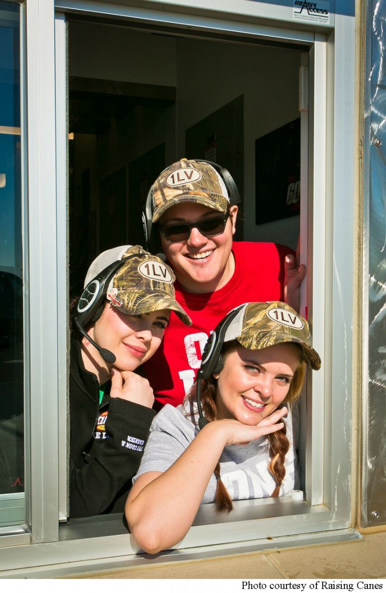 Raising Canes Denton Grand Opening
