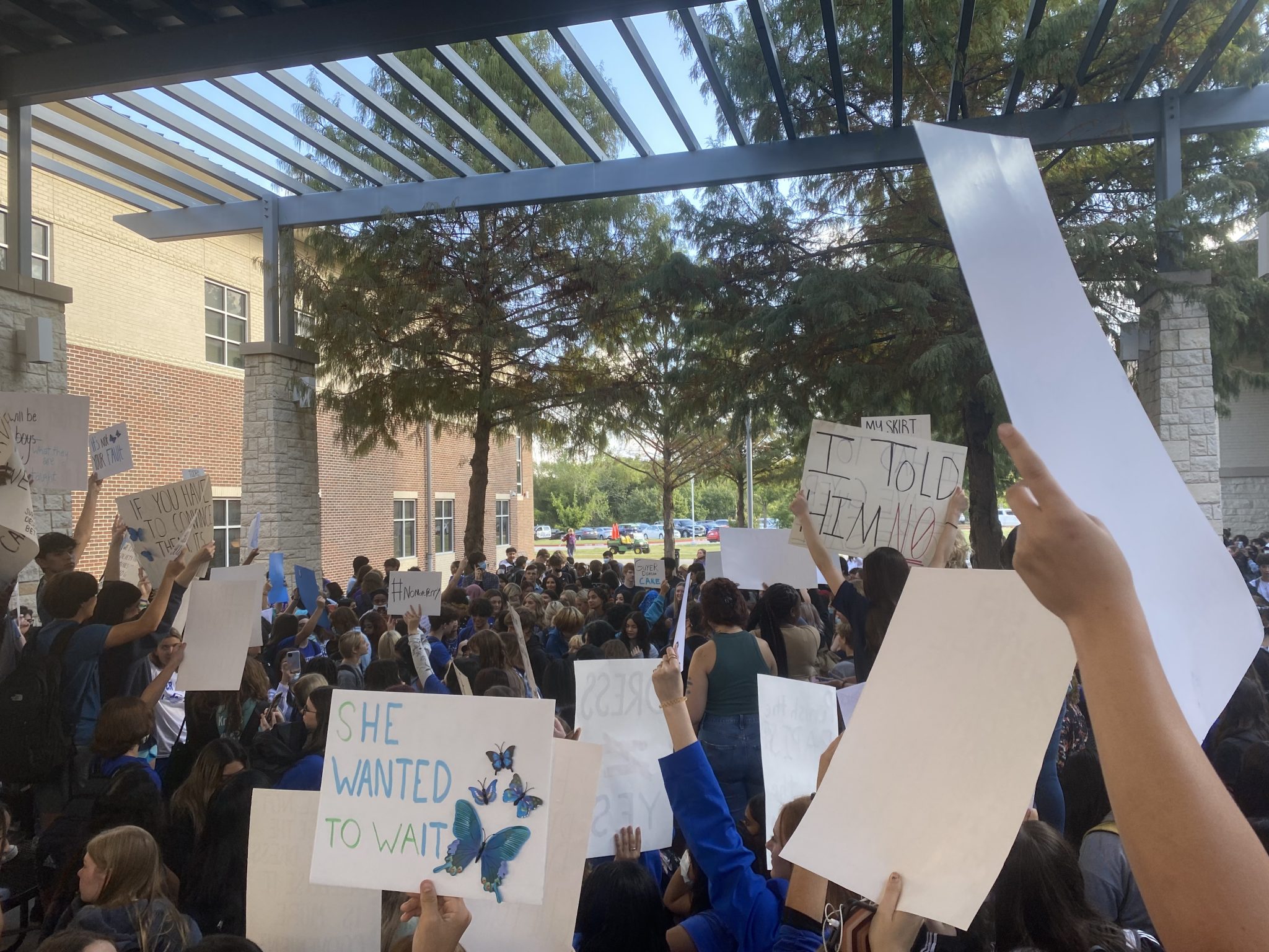 Walkouts at Guyer High school address school and district responses to